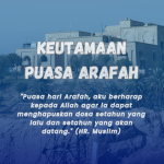 Keutamaan Puasa Arafah